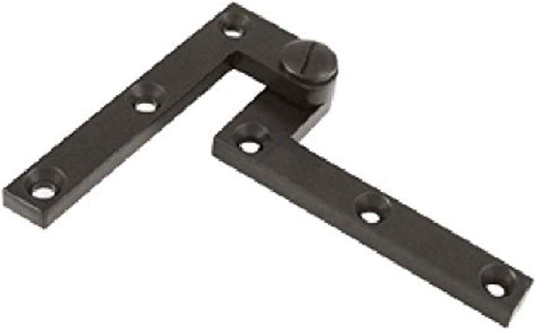 Flash Deals - 40% OFF Deltana PH60U10B Solid Brass 4 3/8-Inch x 5/8-Inch x 3/8-Inch Pivot Hinge