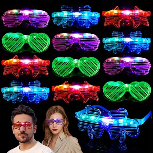 Mikulala Vasos luminosos para fiesta