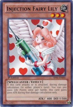 YU-GI-OH! - Injection Fairy Lily (BP01-EN004) - Battle Pack: Epic Dawn - 1st Edition - Rare