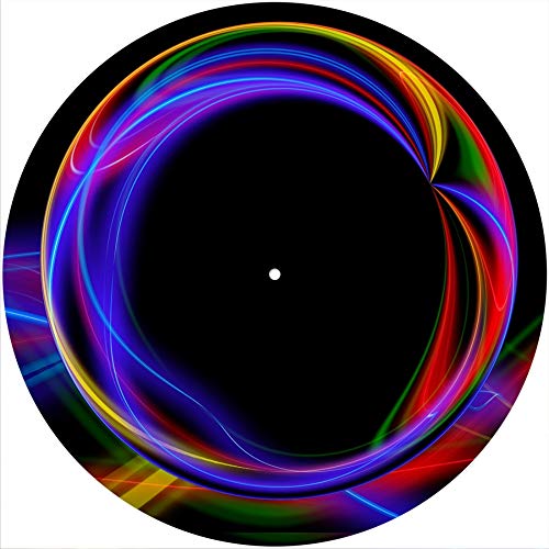 Slipmat Slip Mat Scratch Pad Feutre pour n'importe quel tourne-disque en vinyle LP DJ 12' graphique personnalisé - Ball 6