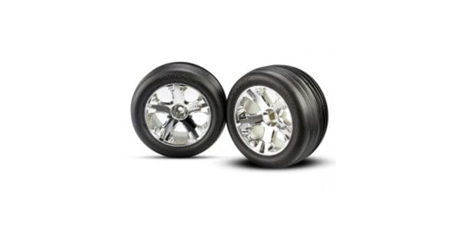 Amazon.com: Traxxas 3771 Front Alias Tires on All-Star