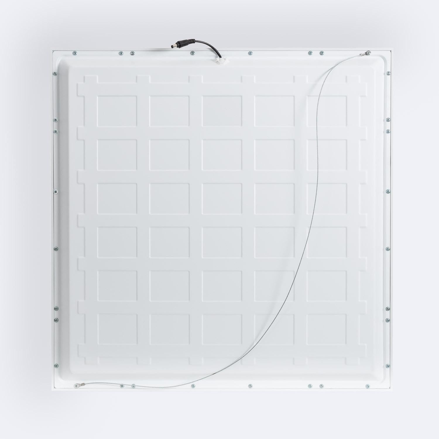 LEDKIA LIGHTING Kit Di Sospensione Di Sicurezza Per Pannelli LED: 4 Cavi In Acciaio Da 1m