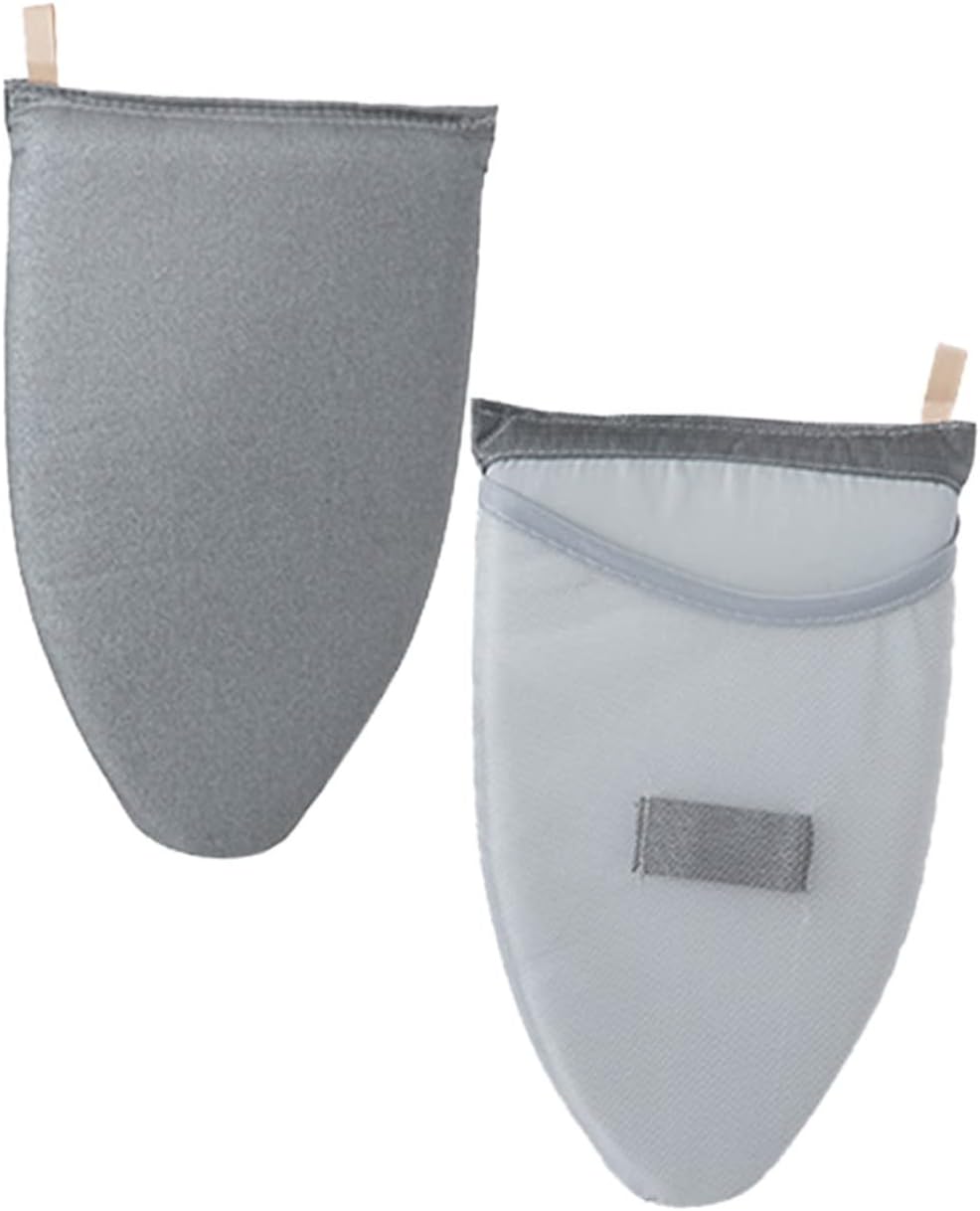 2pcs Portable Ironing Board Garment Steamer Glove Heat Resistant Mitt Gloves for Steamer Ironing Lightweight Design