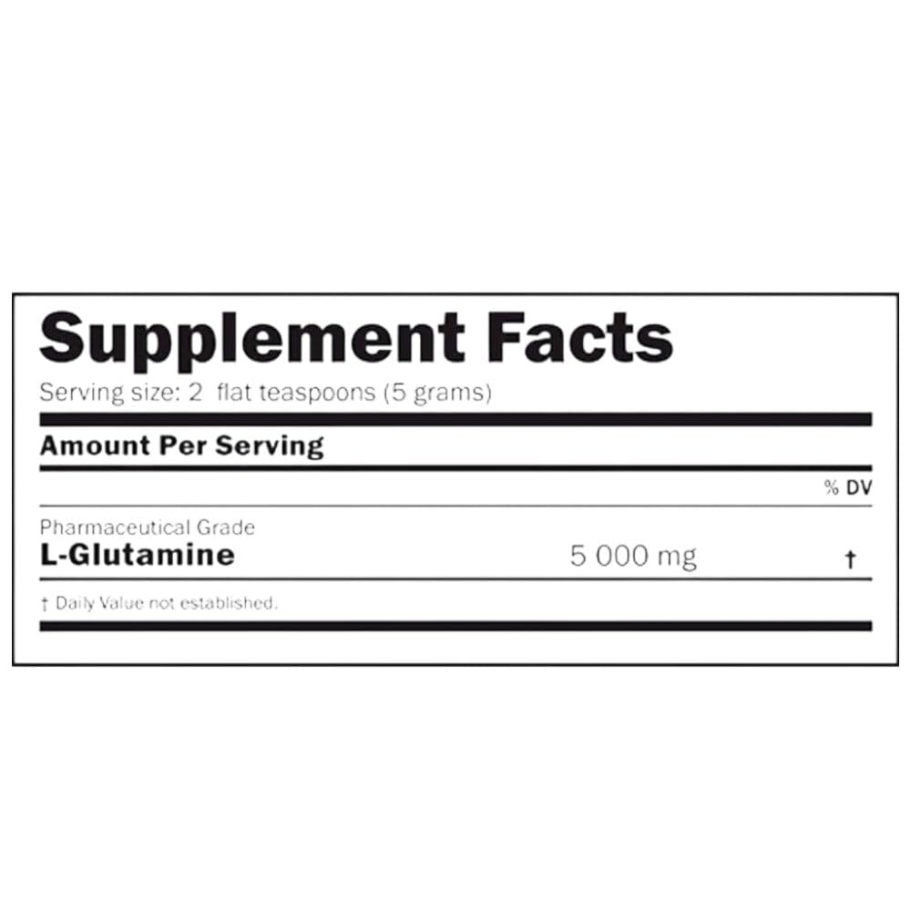 AMIX - Glutamina Polvo - Glutamine - 500 Gr - Contribuye al Desarrollo Muscular - L-Glutamina como Ingrediente Principal - Aporta Aminoácidos Esenciales - Ideal para Deportistas