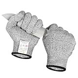 Evridwear Cut Resistant Gloves Food Grade Level 5...