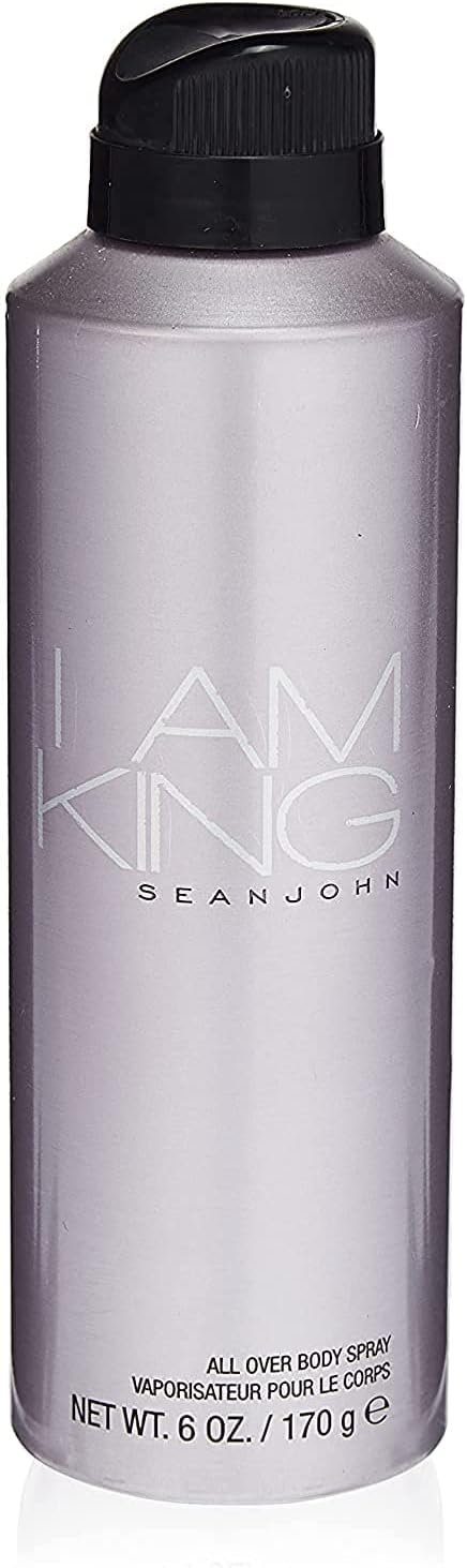 Sean John I Am King Body Spray for Men, 6 Ounce