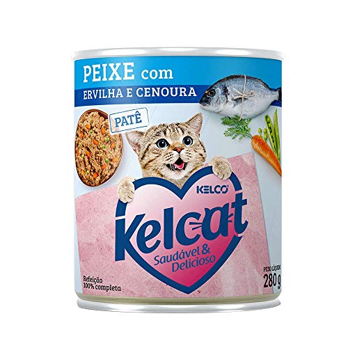 Kelcat Alimento Úmido Lata Peixe