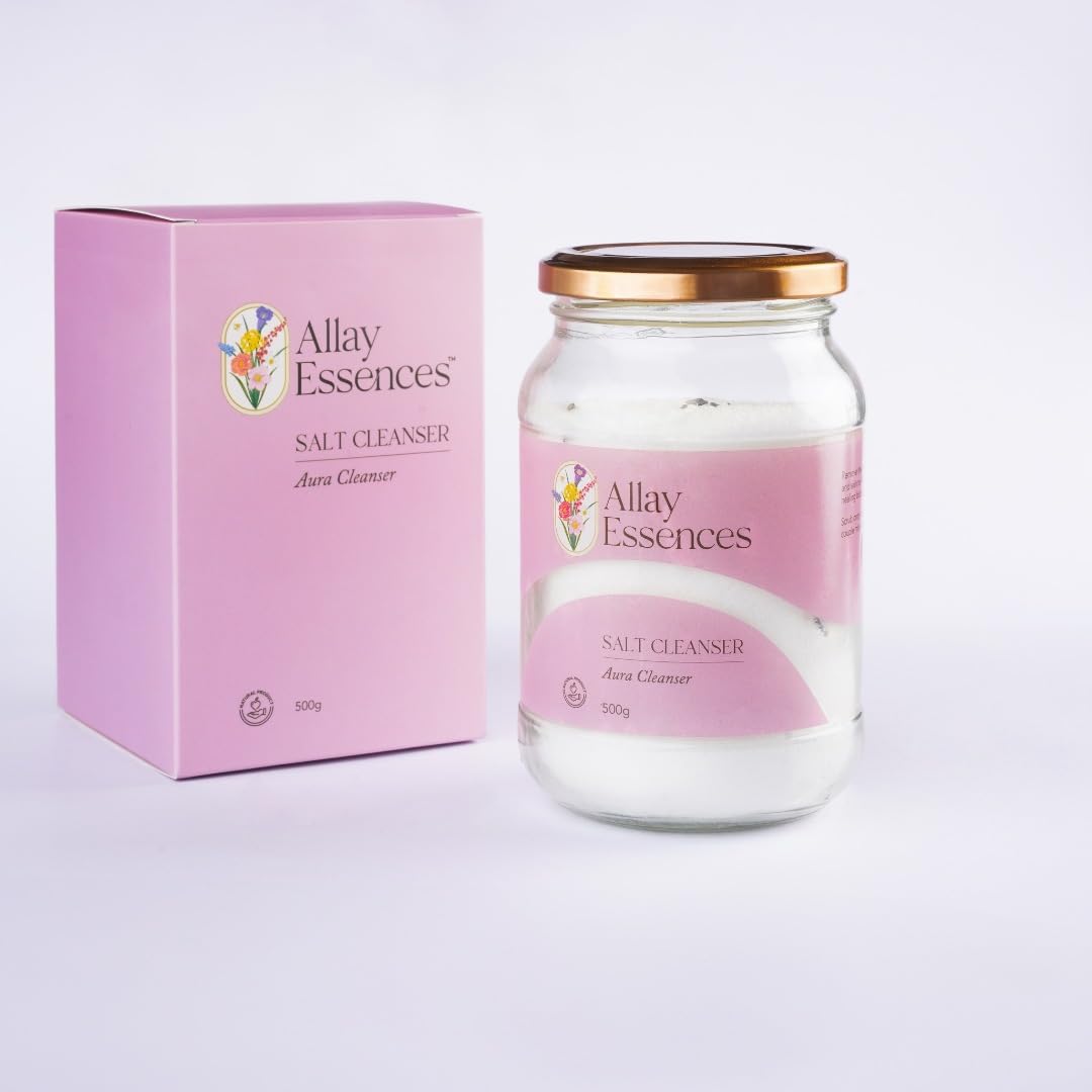 Allay Salt Cleanser | Rejuvenating Body Scrub with Essential Oils & Healing Flower Essences | 500 g-image-44