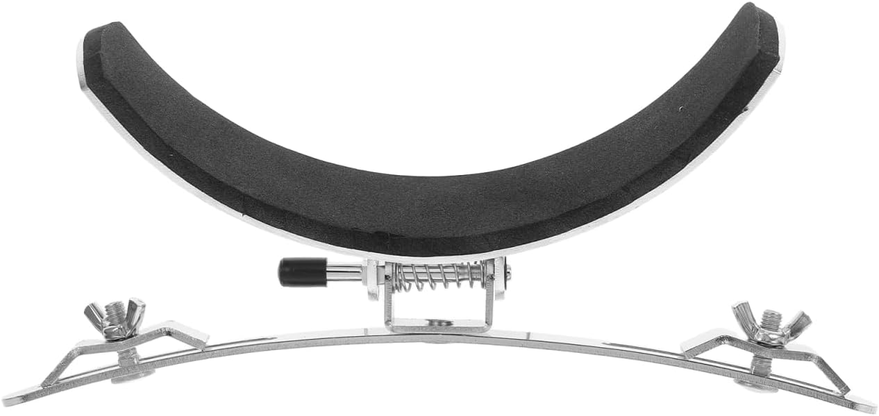 SHOWERORO Snare Drum Support Accessory for Marching Drums Stable Leg Support with Easy Installation Portable Music Instrument Accessories Stainless Steel 9.60X4.52X1.49In