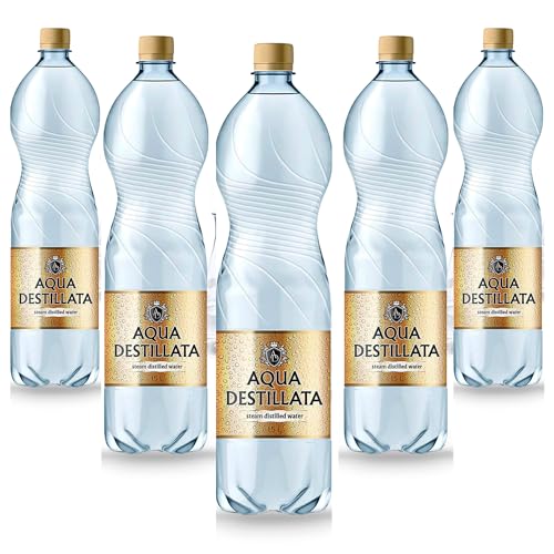 Distilled Water 4.5 L (3 Bottles x 1.5 L) 100% Pure Steam Distilled Water TDS 000 PPM BPA Free