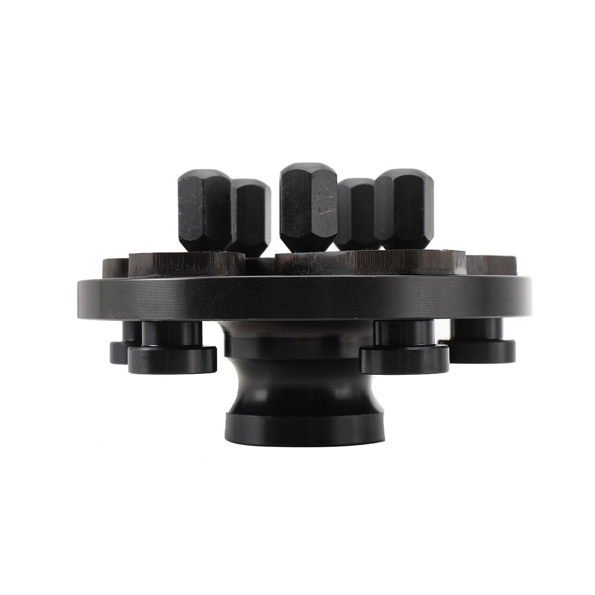 Adaptador de equilibrador para Llantas, Accesorio Universal para máquina de Equilibrio, Herramienta de Giro de neumáticos de diámetro de Eje de 40 mm, Rueda de 5 Lug balanceador