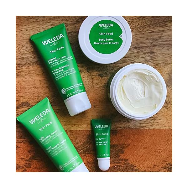 Weleda Skin Food Original Ultra-Rich Body Cream 2.5 Fluid Ounce, Plant Rich Hydrating Moisturizer with Pansy, Chamomile and Calendula