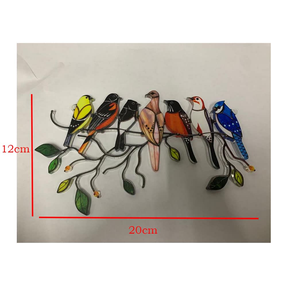 Decorazione Acchiappasole Pappagallo Colorato - Da Appendere A Finestra O Giardino | Effetto Arcobaleno - Foto 10