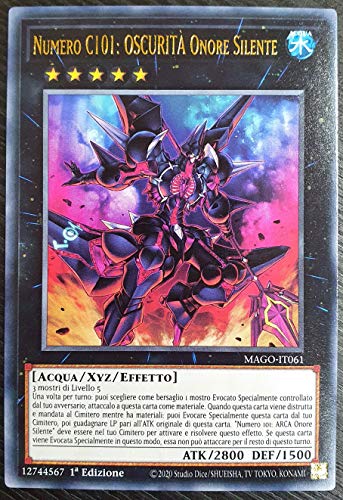 Yu-Gi-Oh - Numero C101: OSCURITA' Onore Silente