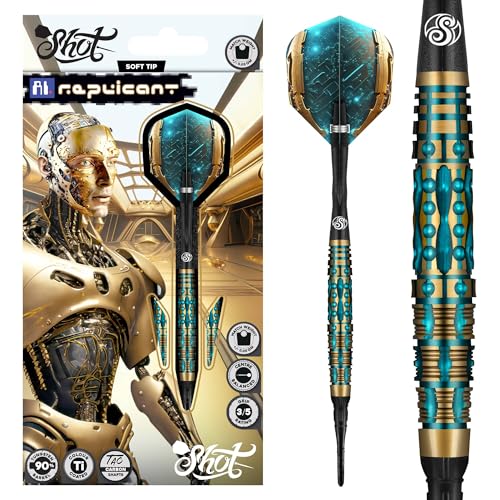 Fléchettes Pointe Plastique Shot AI Replicant 90% Tungstène Usiné avec Précision