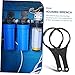 Tofficu 4Pcs Water Filter Wrench Tool for Standard Ro System and Under Sink Filters Durable Design with Reinforced Grip for Easy Installation and Maintenance