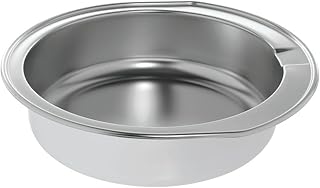 HUBERT Chafer Chafing Dish Water Pan Round Stainless Steel - 17"Dia x 4 1/4"H