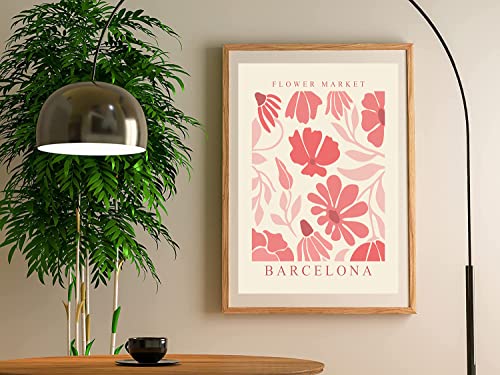 Flower Market Wall Decor Poster Prints, Flower Market Room Decor, Set Of 9 Unframed (8''X10''), Flower Market Poster, Flower Market Prints,Flower Market Room Decorations, Flower Bothanic Poster #TOP3