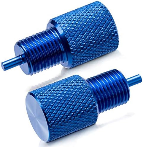 PAGOW 2 Pack Proportioning Valve Bleeder Tool, PV2 PV4 Disc/Drum Brake Proportioning Valve Bleeder Tool, for AC Delco 172-1353 172-1371 with GMs Street Rod Classic Car and Chevys Truck, Blue