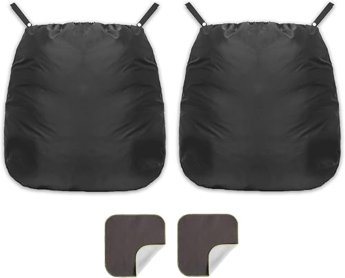 Paquete de 2 recambios de cubo de pañales y 2 toallitas reutilizables de tela para pañales húmedos, bolsas de pañales para adultos, cubo de pañales