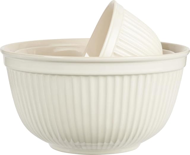 IB Laursen Zestaw miseczek po 3 Mynte Butter Cream