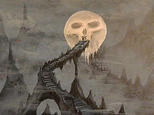 buyartforless Stairway to Hell 16"x12" Love Art Print Poster Painting Decor by Ed Capeau Made in The USA