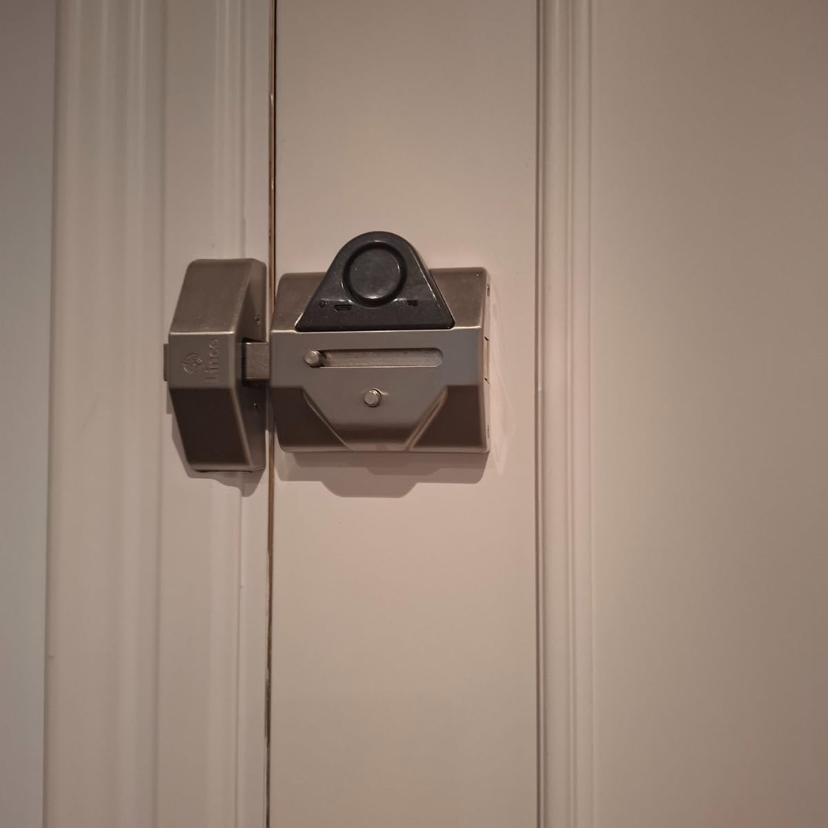 Lince Zusatzschloss 7930RSA mit Knauf und Alarm – Hochsicherheits-Türschloss mit Anti-Bumping, Picking-, Bohr- und Ziehschutz