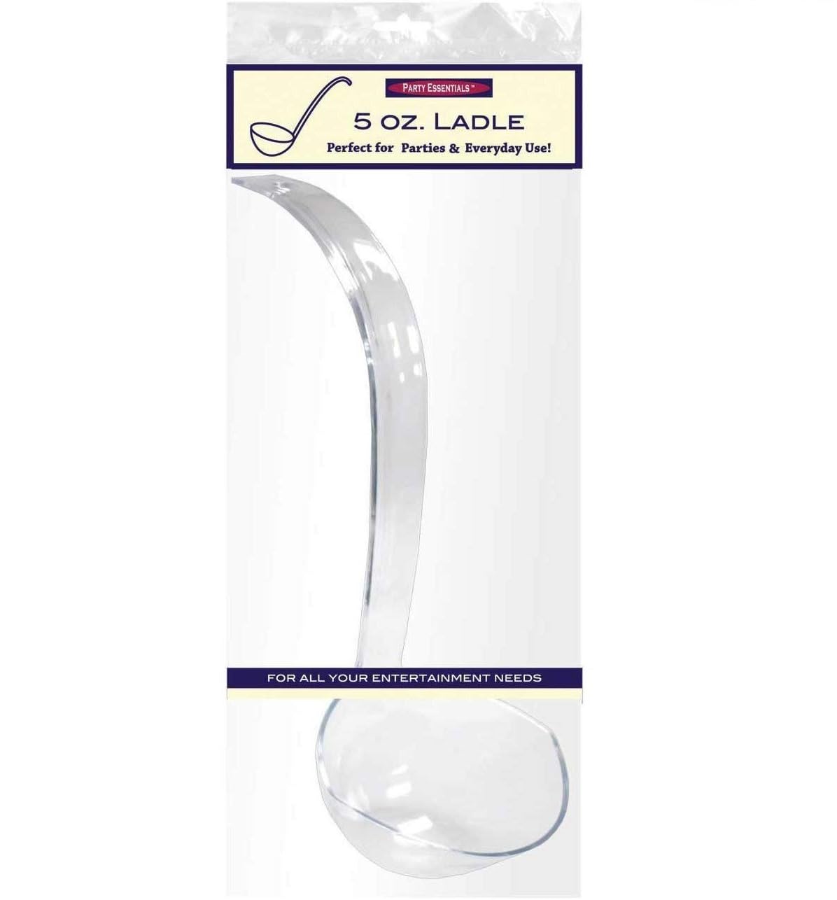 Clear Plastic Punch Ladles - Party Serving Utensils -5