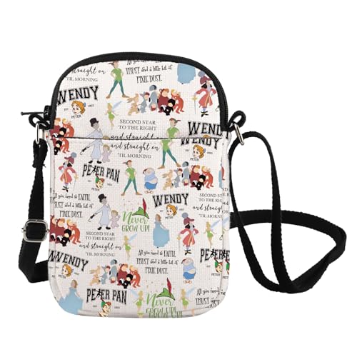 Sac à bandoulière au design cartoon coloré et détails soignés