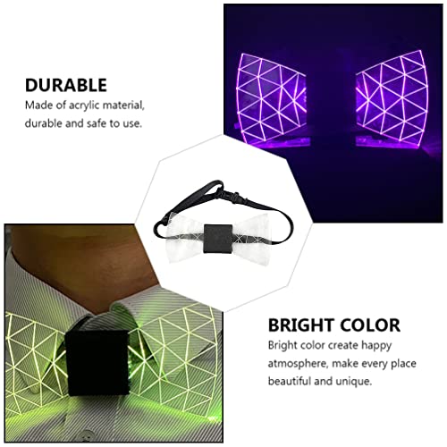 Pajaritas luminosas ajustables de acrílico que brillan en oscuridad 4