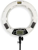 Vista 1 de Anillo de luz LED de 18 pulgadas, 96 W, 480 SMD, estudio fotográfico, video, retrato, película, selfie, fotografía de YouTube, iluminación continua