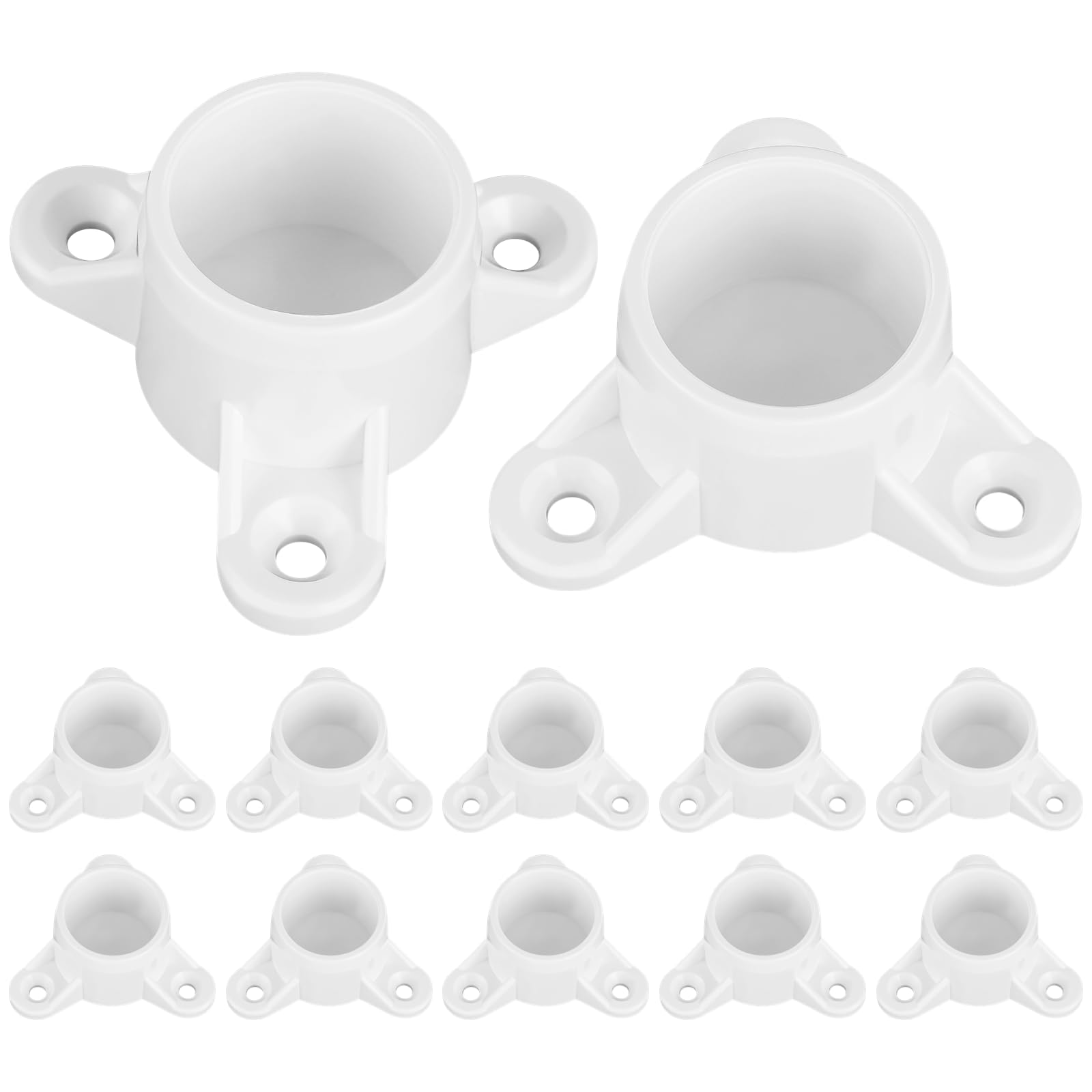 20 PCS Table Leg Screw Caps 3/4 PVC FurnitureGrade