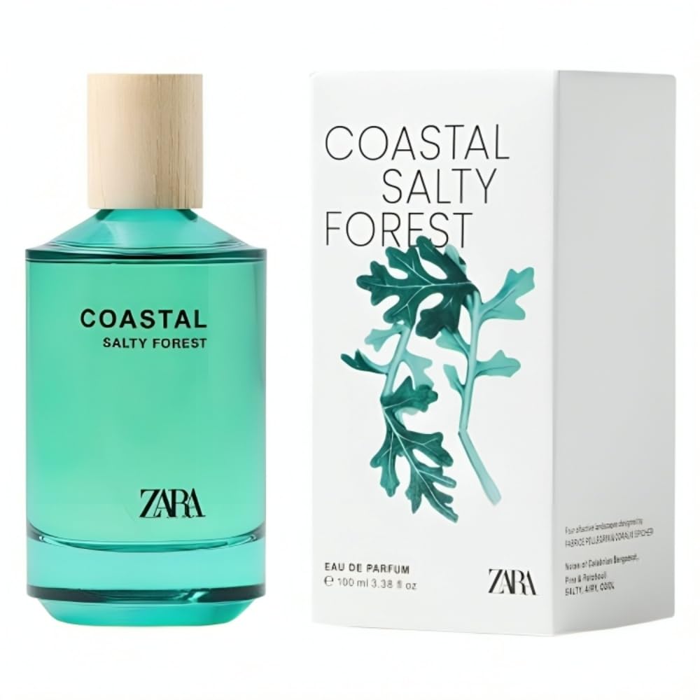Amazon.com : Zara Coastal Salty Forest Perfume for Men Bergamot