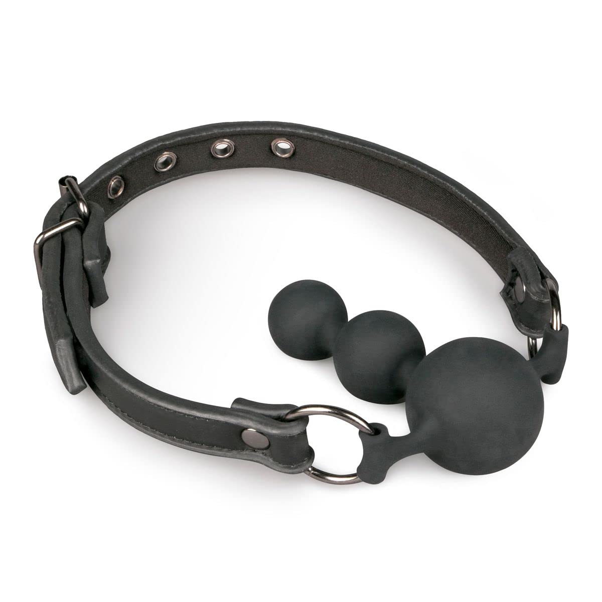 Domination Toys Ball Gag with Silicone Beads Mouth Ball Gags EasyToys