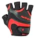 Harbinger Men's FlexFit Weightlifting Gloves with Flexible Cushioned Leather Palm (Pair), Medium