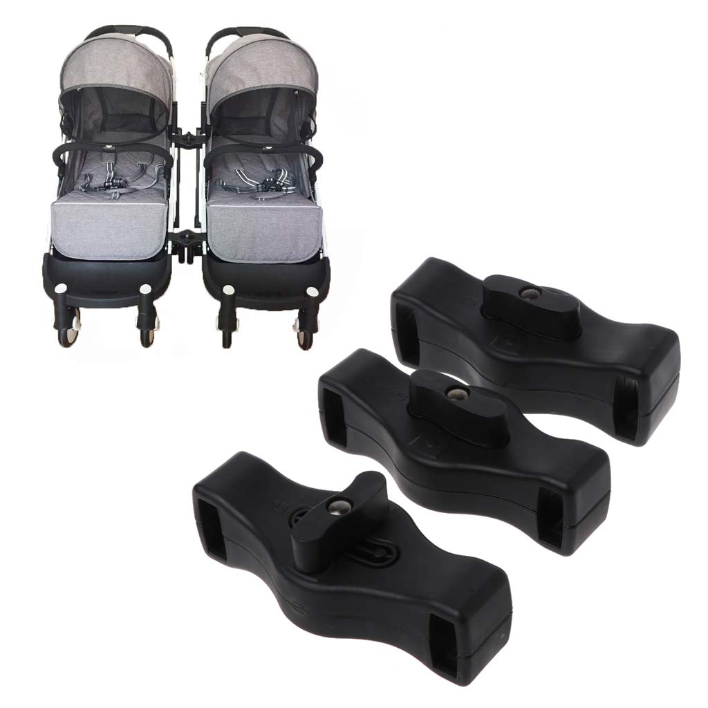 3 pcs Coupleur Bush Insérer dans Les Poussettes pour Yoyaplus Bébé Poussette Connecteur Adaptateur Faire en Jumeaux Landau