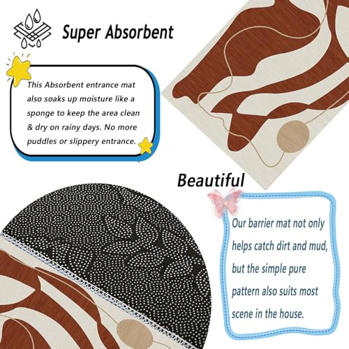 Alfombra de cocina lavable para pasillos largos diseño moderno y antimanchas 5