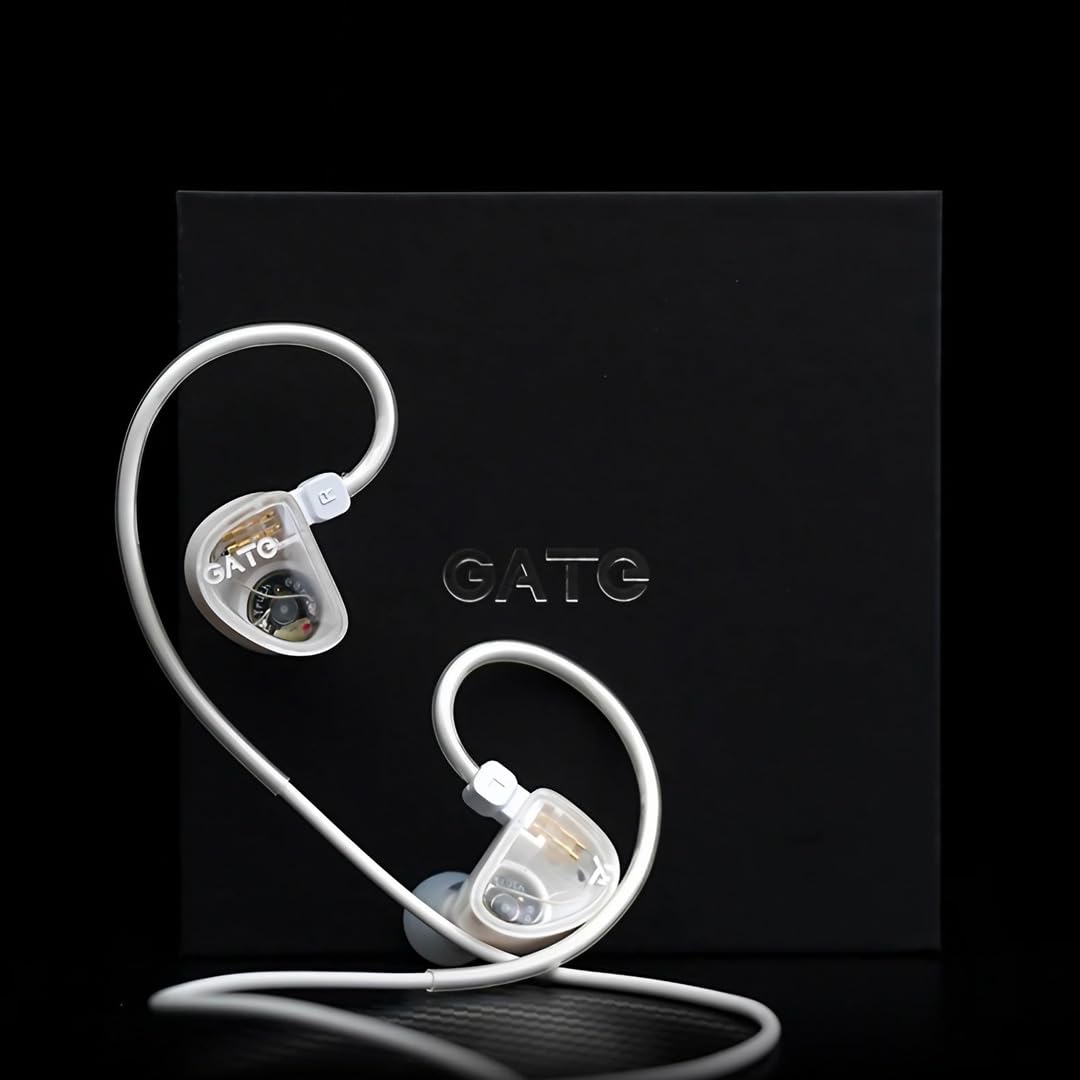 TRUTHEAR Gate In-Ear Monitor | Weiß | In-Ear Wired Monitor Headset für Bühne, Studio oder Audiofil