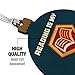 GRAPHICS & MORE Reading is My Superpower Wood Christmas Tree Holiday Ornament