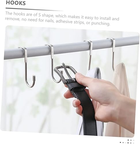 Miniatura 7 de Zerodeko Gancho de puerta de doble gancho para colgar sobre la ducha, toallero sobre la puerta, toallero sobre la puerta, colgador sobre la puerta,