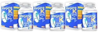 kit 3 REGENE K. CLORETO DE POTASSIO TRATAMENTO DA SAÚDE ÓSSEA. 180 capsulas (COMPOSTO ANTICÂIMBRA)