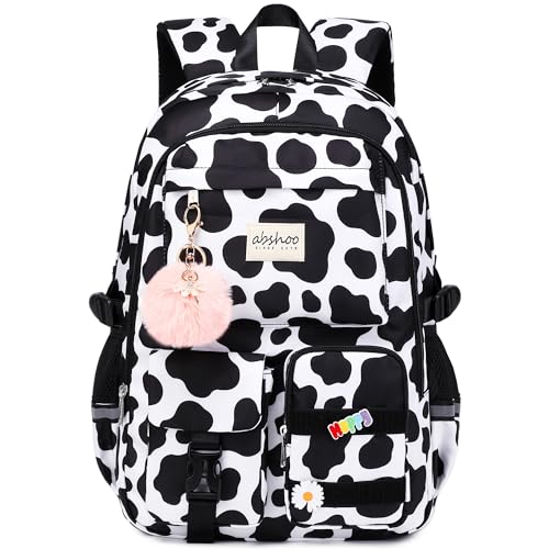 abshoo Cow Print Backpack