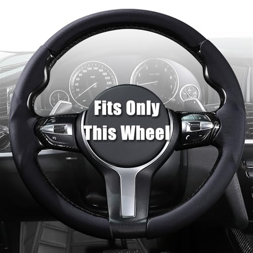 Aimato Customized Steering Wheel Cover for BMW(M Sport) X3 2014-2017/X5