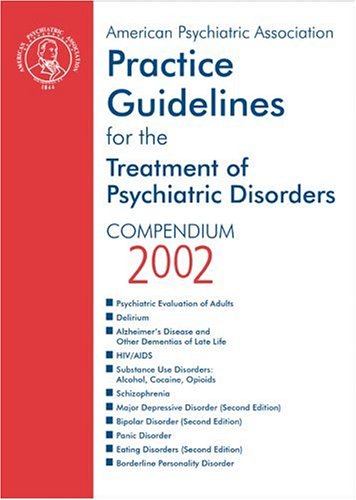 American Psychiatric Association Practice Guide... 0890423237 Book Cover