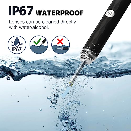 Ear Wax Removal Tool Camera, (1296P) Ear Cleaner With Light And Camera Ear Wax Cleaner With 8Pcs Ear Set, Earwax Removal Kit Compatible With Iphones, Ipad, Android Phones #TOP3