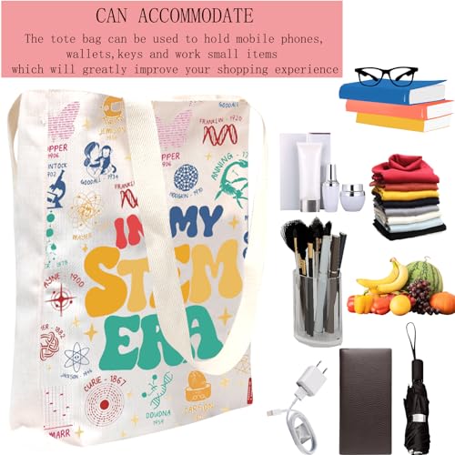 POFULL Bolsa Tote Stem Teacher Gift PhD Feminist miniatura 4