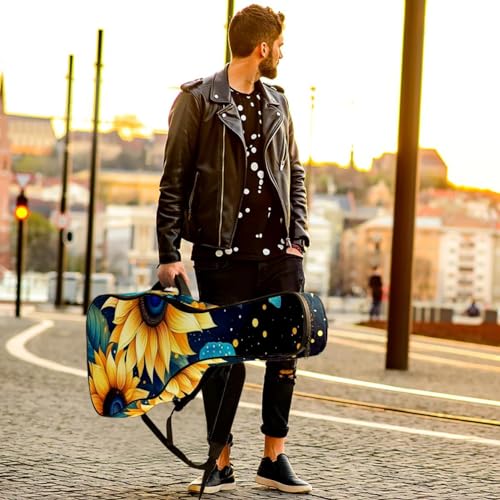 JRHEJTFZ Housse pour guitare acoustique de 1,9 cm d’épaisseur, étanche, durable et élégante, motif tournesol bleu fleur, Multicolore 5., 42.9×16.9×4.7 in, Motif imprimé tendance - Les Beatles, Paul McCartney, John Lennon, RIngo Starr, George Harrison JRHEJTFZ Housse pour guitare acoustique de 1,9 cm d'épaisseur, étanche, durable et élégante, motif tournesol bleu fleur, Multicolore 5., 42.9x16.9x4.7 in, Motif imprimé tendance – Image 7