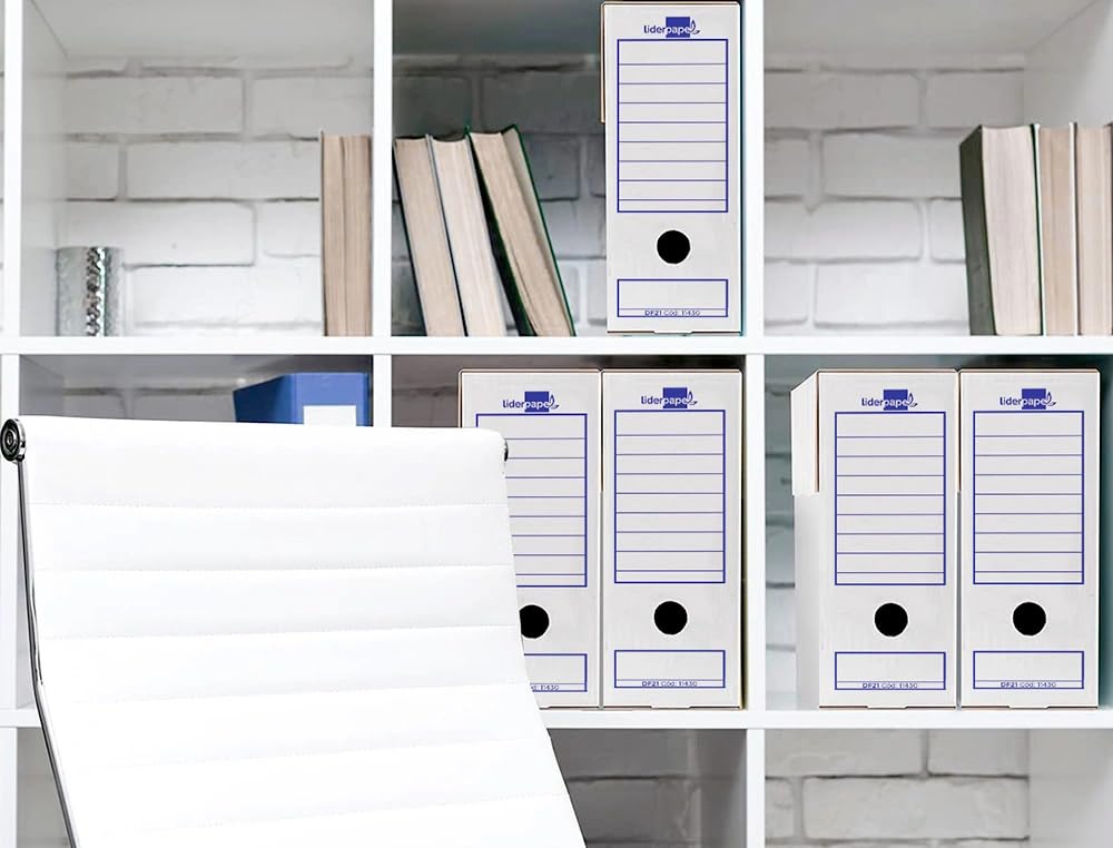 Caja archivo definitivo Tamaño Folio (Pack Ahorro 40 Unidades)