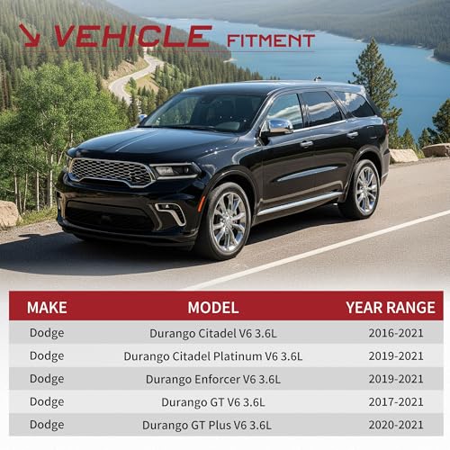 YITAMOTOR Radiator Compatible with 2016-2020 Jeep Grand Cherokee, Fit for 2016-2020 Dodge Durango 3.0L 3.6L V6 by YITAMOTOR - Image 2