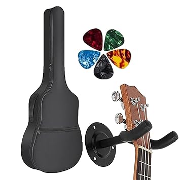 IMAGINEA Oxford 41 Inch Guitar Bag for Acoustic Guitar Cover Guitar Case Acoustic with Guitar Hanger & Picks Acoustic Guitar Bag for 38, 39, 40, 41 inch Guitar